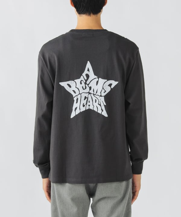 破格お値下げ不可★美品BEAMS HEART standerd clothing BEAMS HEART（ビームス ハート）ハート スター バックプリント