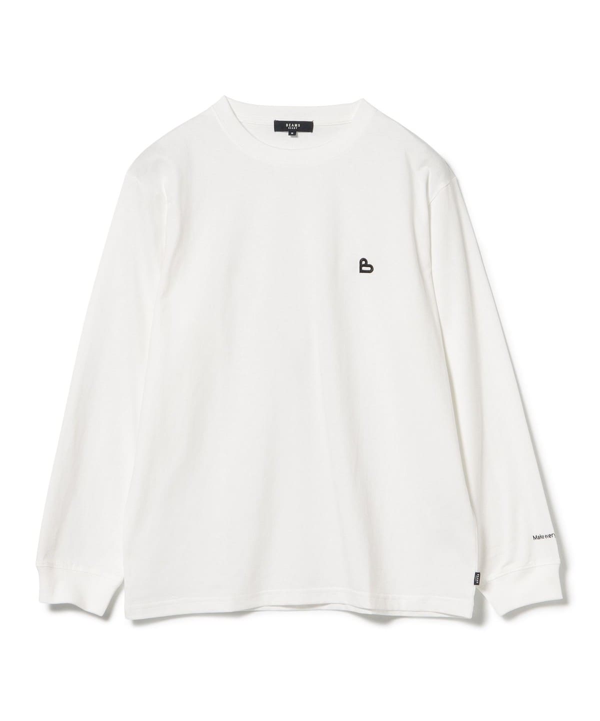 BEAMS HEART（ビームス ハート）B-HEART ロゴ ロング スリーブ