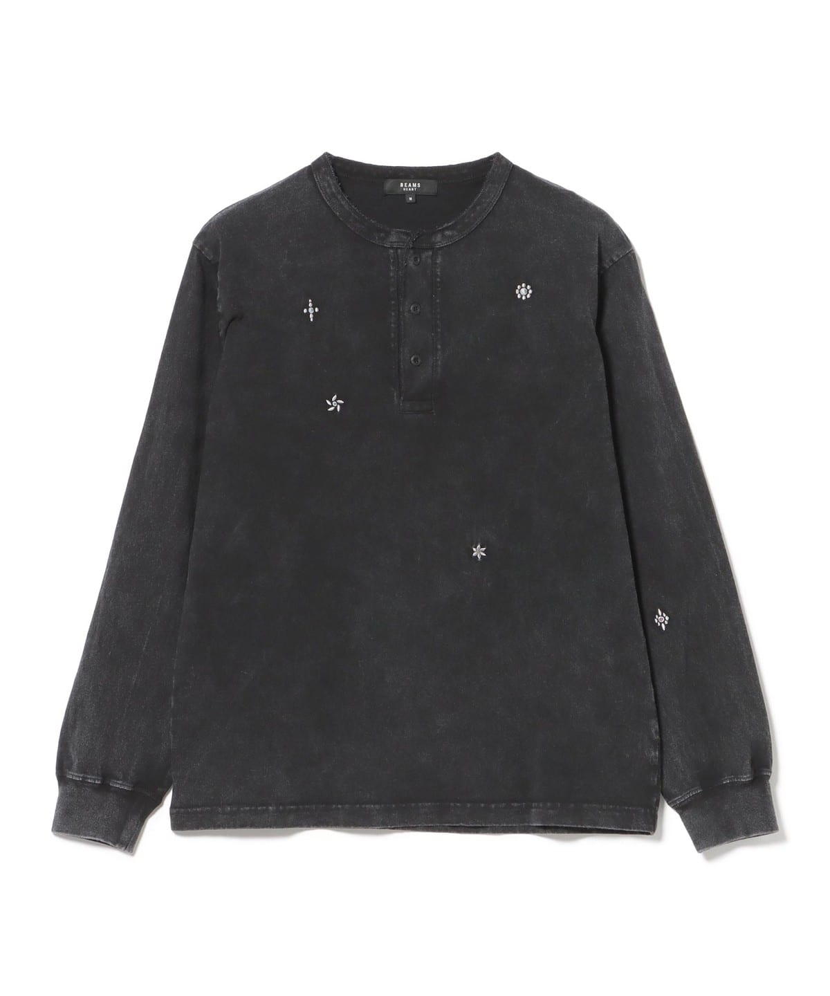 BEAMS HEART（ビームス ハート）スタッズ エンブレム ロングスリーブ