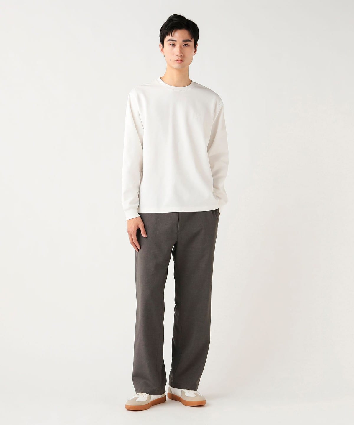 BEAMS HEART（ビームス ハート）ステッチ ダンボール ロングスリーブ