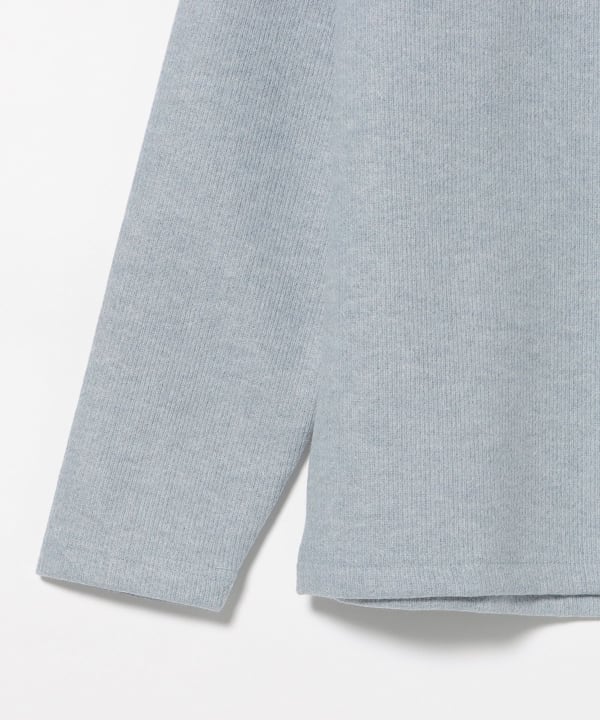 起毛 フェイクレイヤー ロングスリーブTシャツ