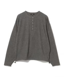 スピンドル ヘンリーネック カットソー