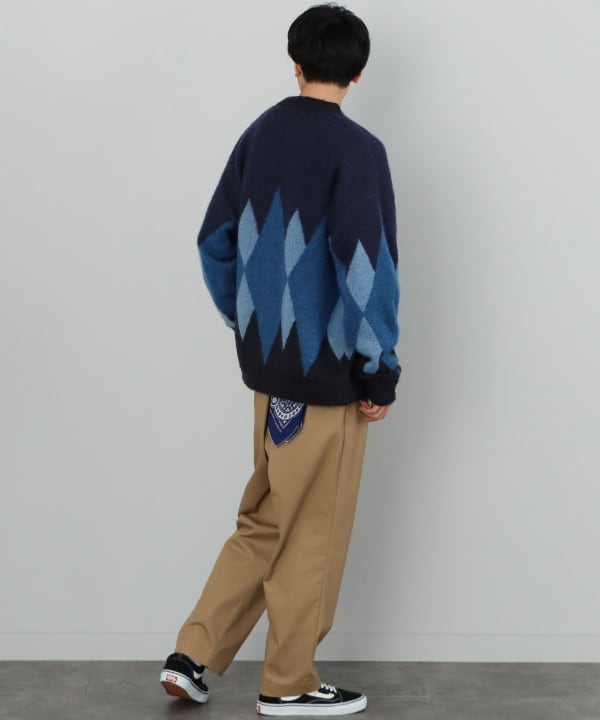 BEAMS HEART BEAMS HEART [Outlet] BEAMS HEART / Mohair Touch Argyle