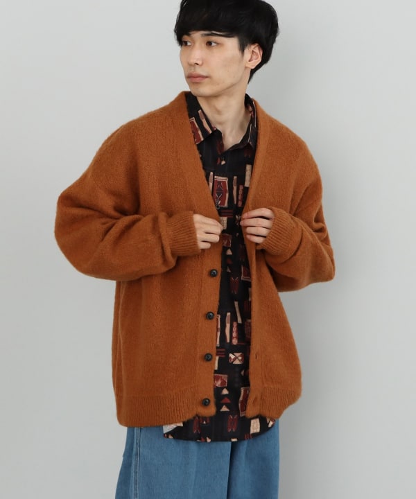 BEAMS HEART BEAMS HEART折扣店] BEAMS HEART / Shaggy Big Cardigan