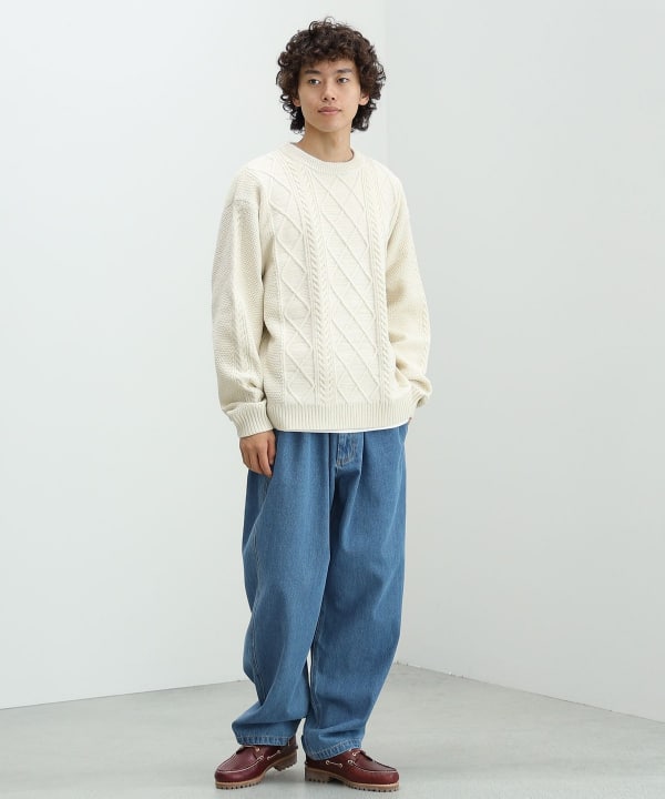 BEATINGHEART グレー 長袖ニットセットアップ BEATINGHEART グレー 長袖ニットセットアップ