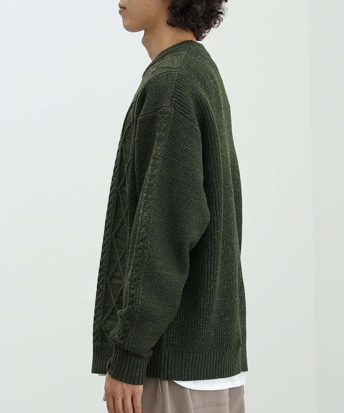 BEAMS HEART（ビームス ハート）柄編み プルオーバー ニット（Tシャツセット）（トップス ニット・セーター）通販｜BEAMS BEAMS HEART... 