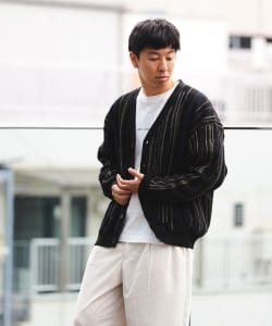 レトロ ジャカード カーディガン（Tシャツセット）