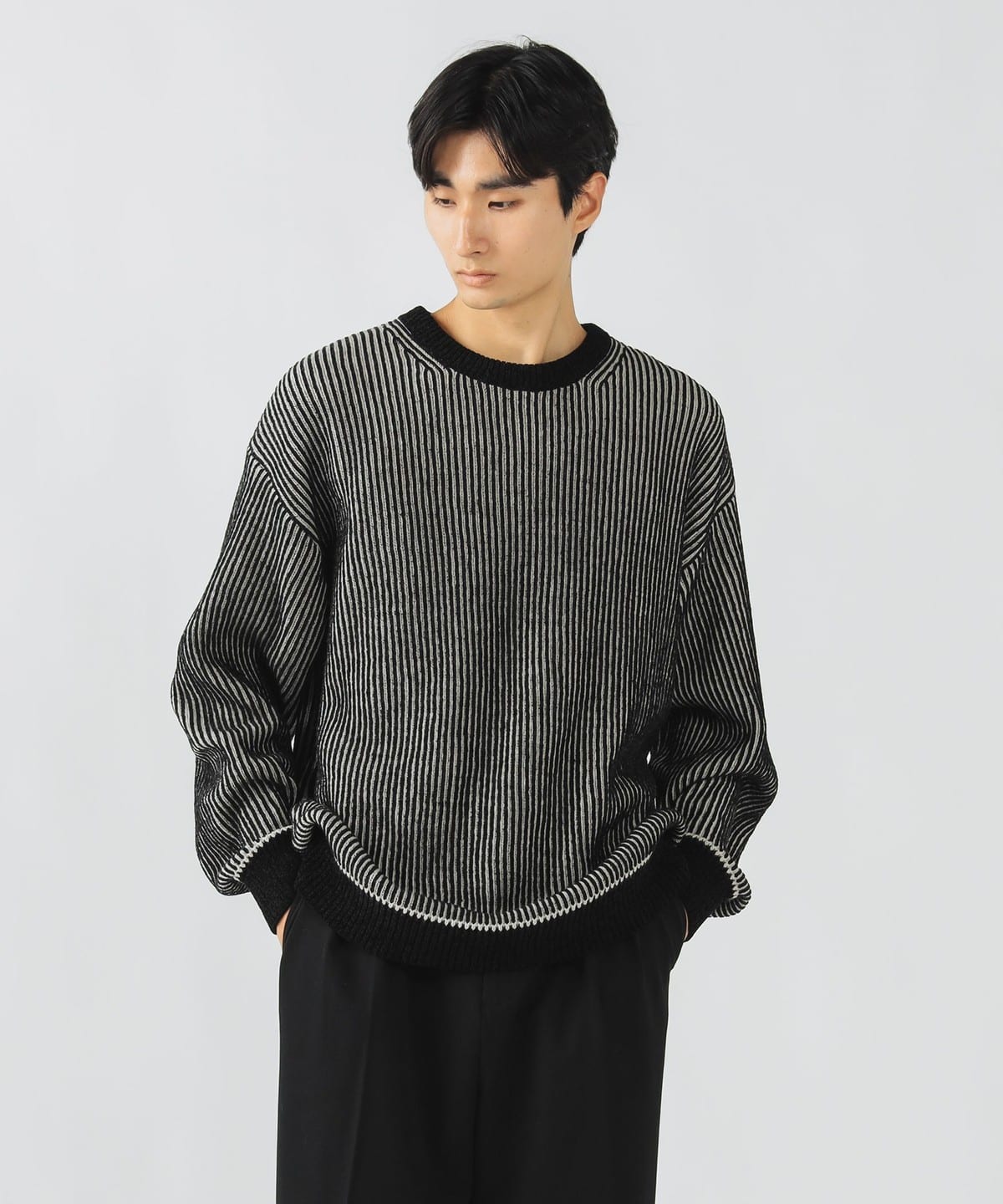 BEAMS HEART（ビームス ハート）アゼ プレーティング クルー