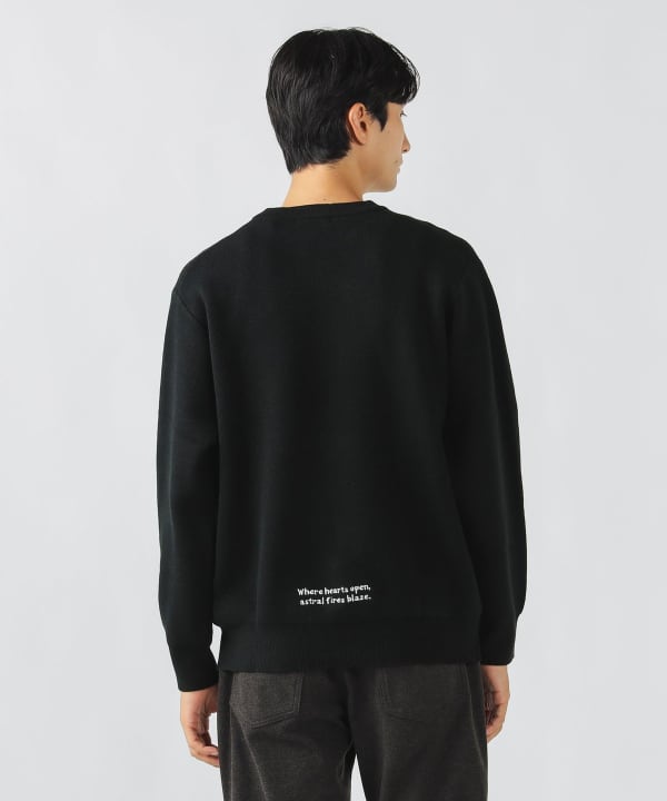 BEAMS HEART（ビームス ハート）ハート スター グラフィック ニット