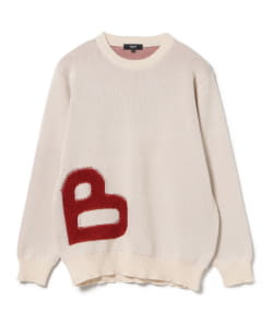 B-HEART ロゴ ニット