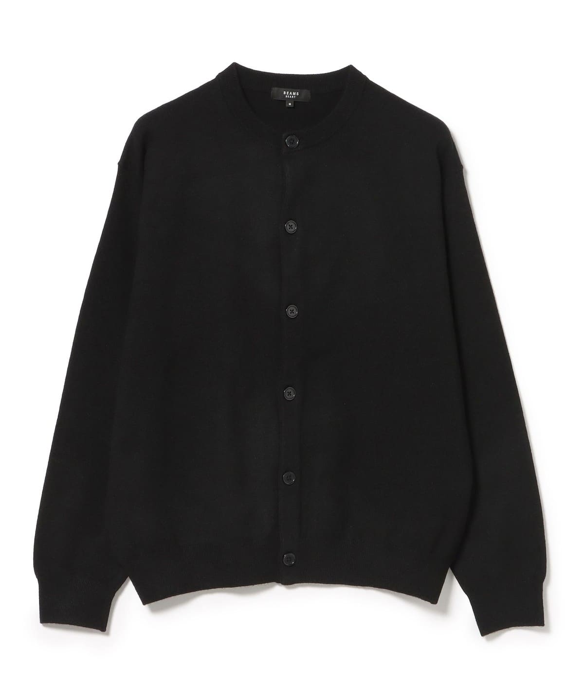 BEAMS HEART（ビームス ハート）ストレッチ クルーネック カーディガン