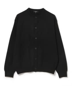 ストレッチ クルーネック カーディガン