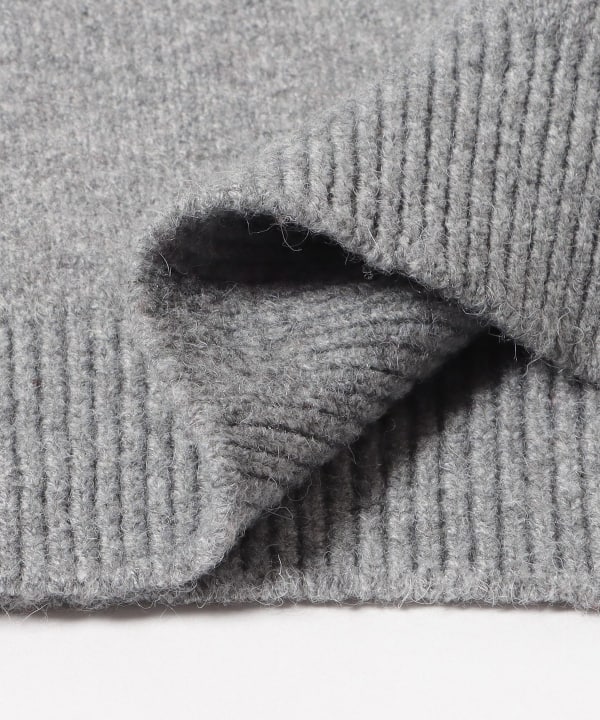 ロゴ ジャカード プルオーバー ニット