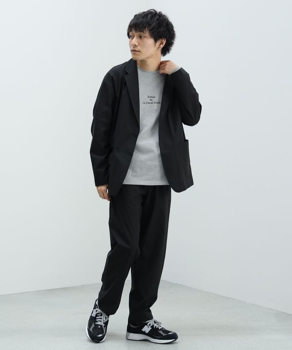 BEAMS セットアップ ノーカラージャケット イージーパンツ) 【時間指定 ...