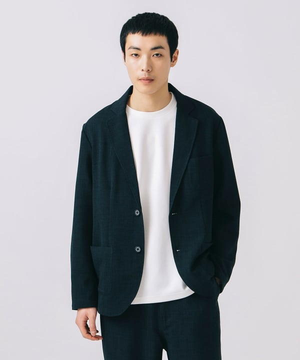 美品BEAMS HEARTメンズネイビー色ジャケットの出品です。