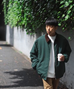 KANGOL × BEAMS HEART / 中綿 ビッグ ブルゾン