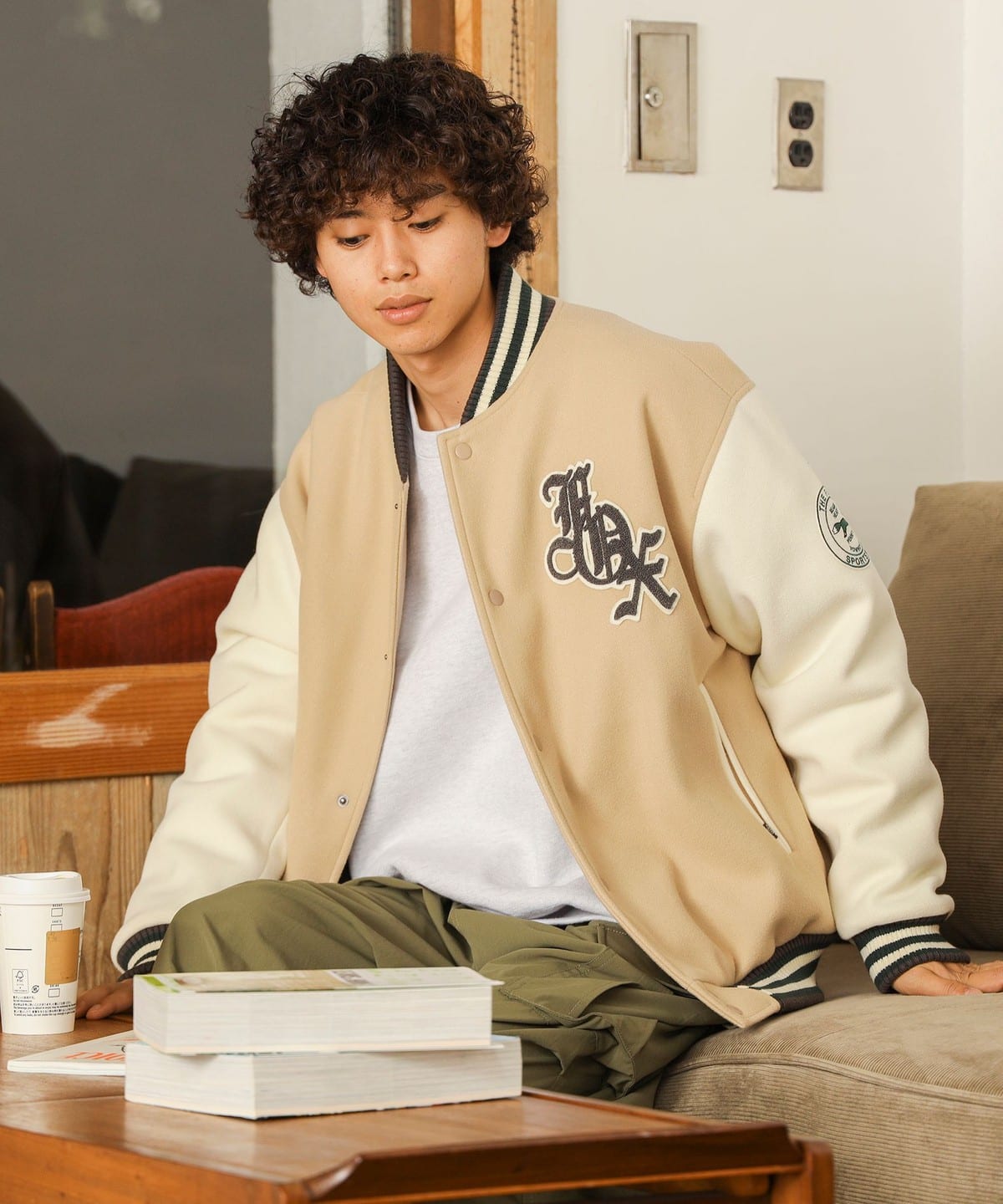 PENNEY´S × BEAMS HEART / FOX スタジアムジャンパー-