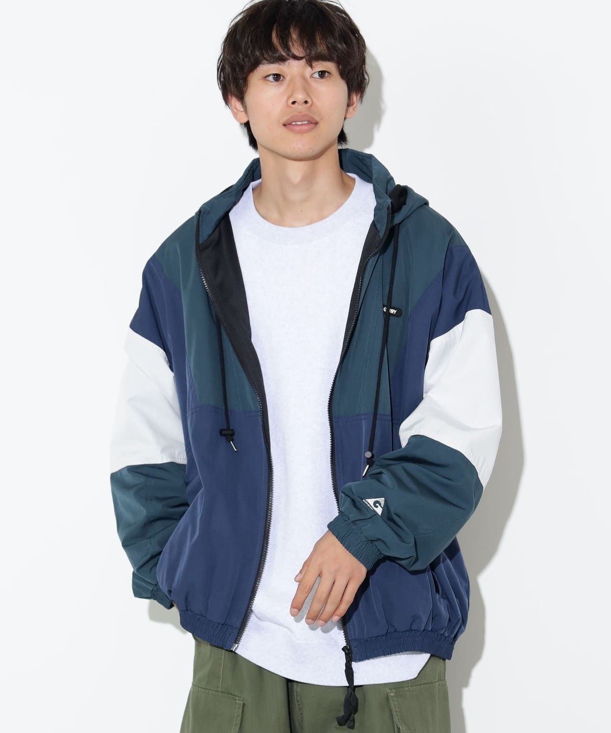 【EXCLUSIVE】GERRY ジェリー / ビッグシルエット ブルゾン ブルゾン MEN NAVY S 【EXCLUSIVE】GERRY ジェリー / ビッグシルエット ブルゾン ブルゾン MEN NAVY S