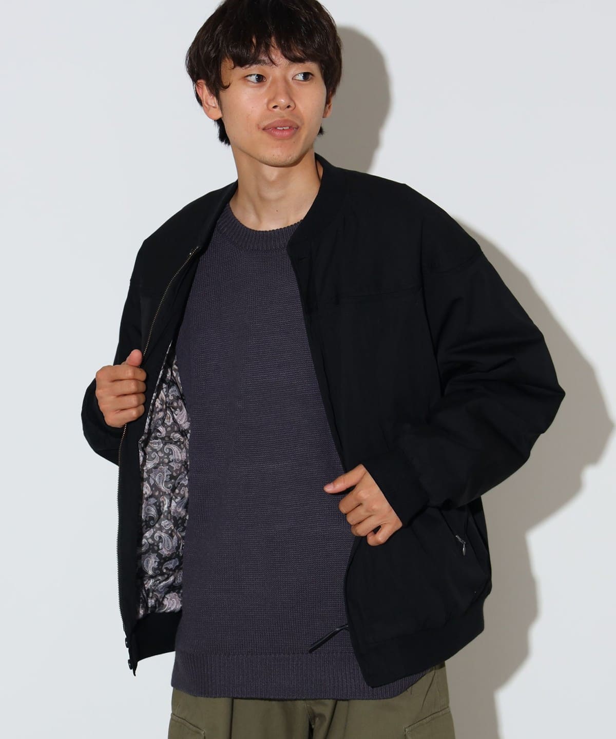 BEAMS HEART（ビームス ハート）キャップショルダー ジャケット