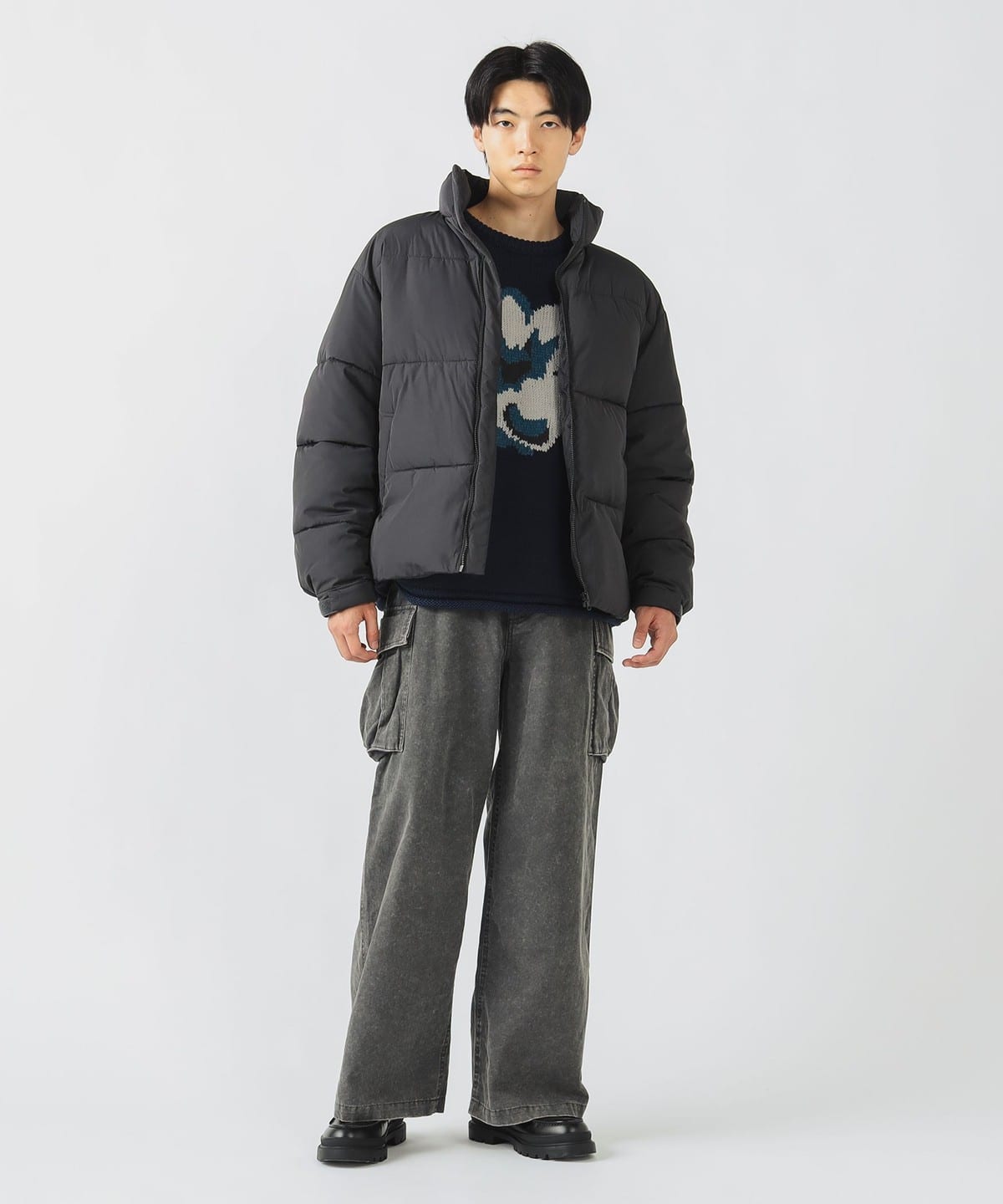 BEAMS HEARTビームズ　ヒート　ブルゾン BEAMS HEART（ビームス ハート）中綿 パデッド ショート