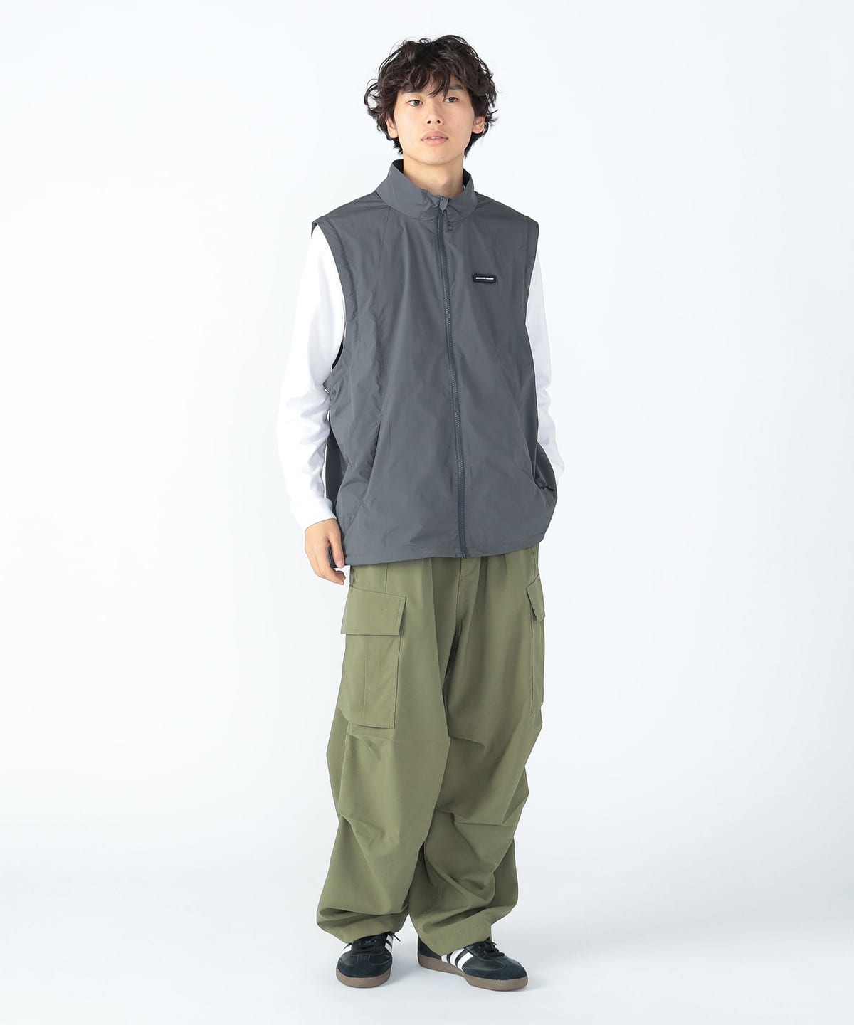 【新品未使用】Reflect メッシュブルゾン 裏地つき S