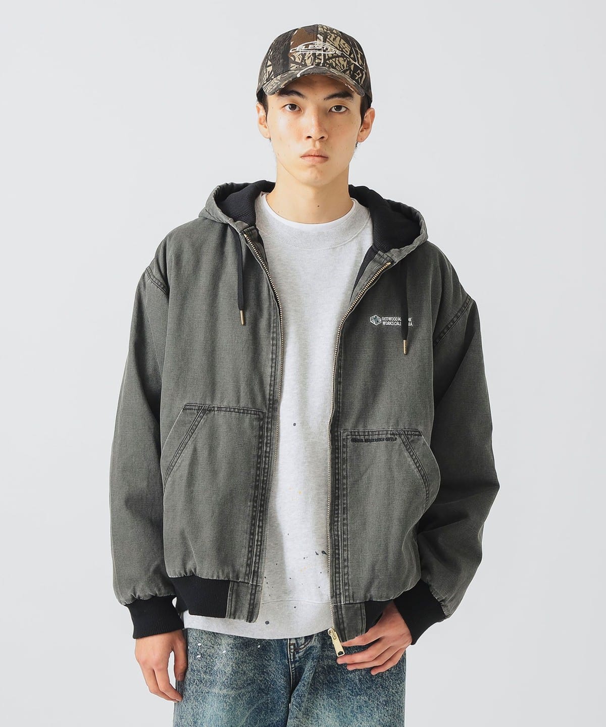 GMS フーディー ブルゾン ブルゾン MEN BLACK L GMS フーディー ブルゾン ブルゾン MEN BLACK L