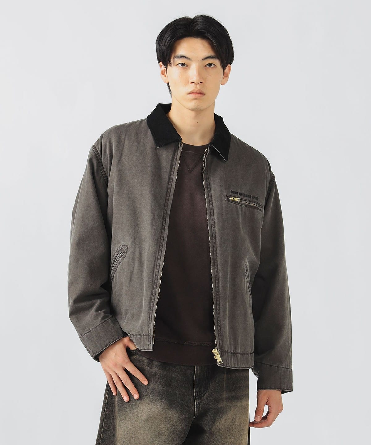 GMS ダック ショート ブルゾン ブルゾン MEN BROWN S GMS ダック ショート ブルゾン ブルゾン MEN BROWN S