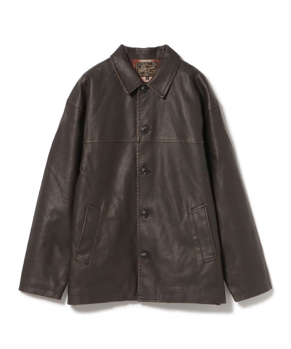 f*l様 レザーコート　カーコート　BEAMS アメリカ製 BEAMS PLUS＞ カーコート ｜ビームス 西宮｜BEAMS