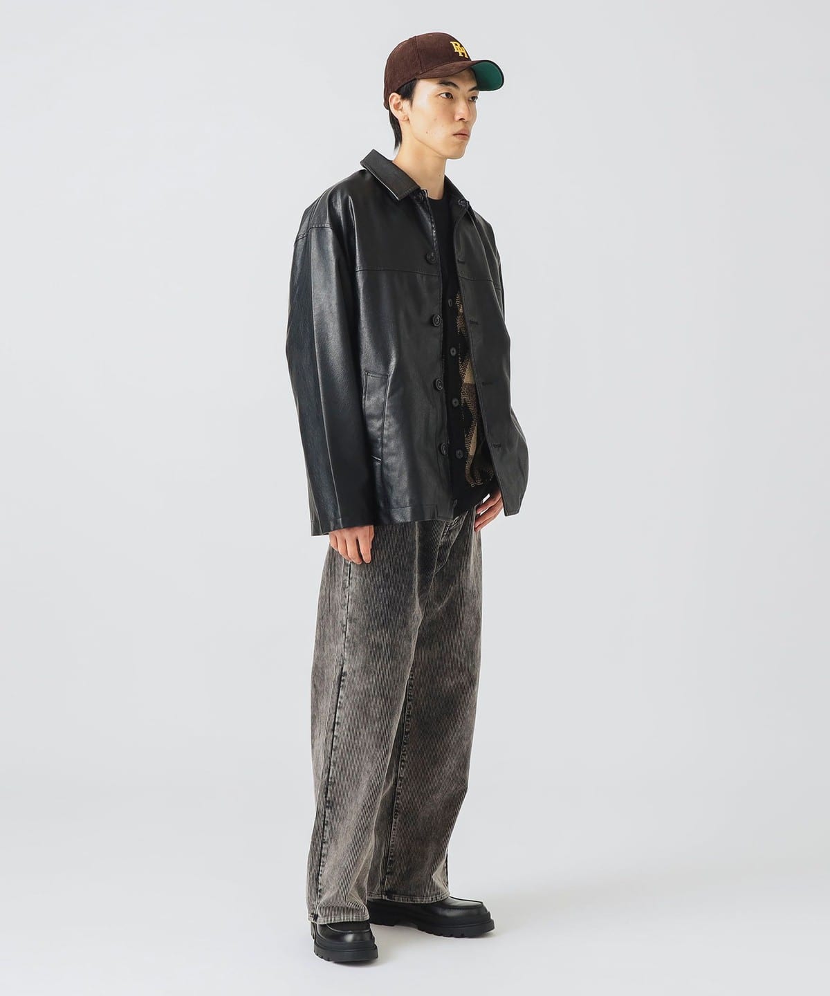 f*l様 レザーコート　カーコート　BEAMS アメリカ製 BEAMS PLUS（ビームス プラス）Car Coat Leather（ブルゾン レザー