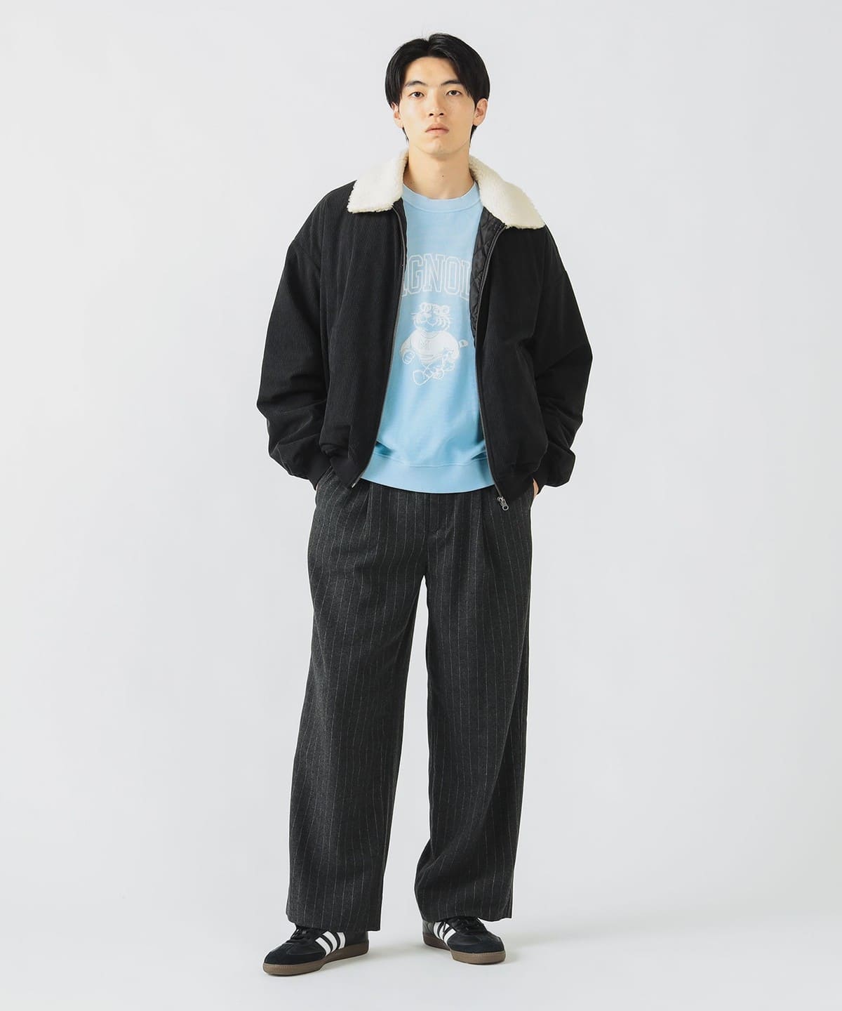 BEAMS HEART（ビームス ハート）【5/21再値下げ】襟ボア コーデュロイ