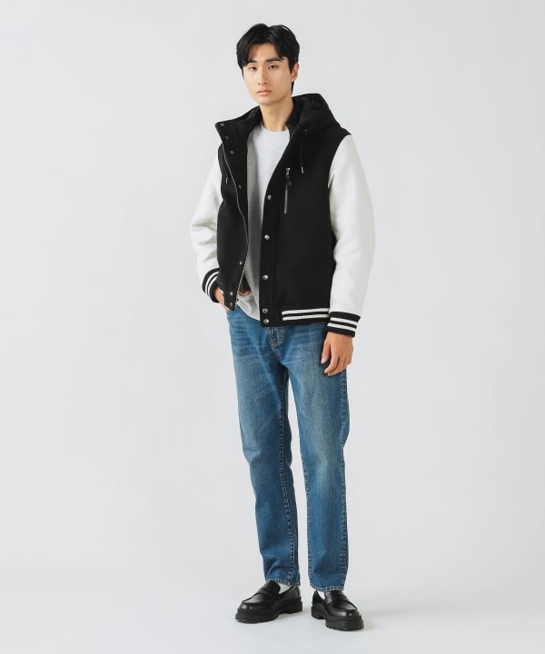 BEAMS HEART（ビームス ハート）フーディー スタジャン（ブルゾン