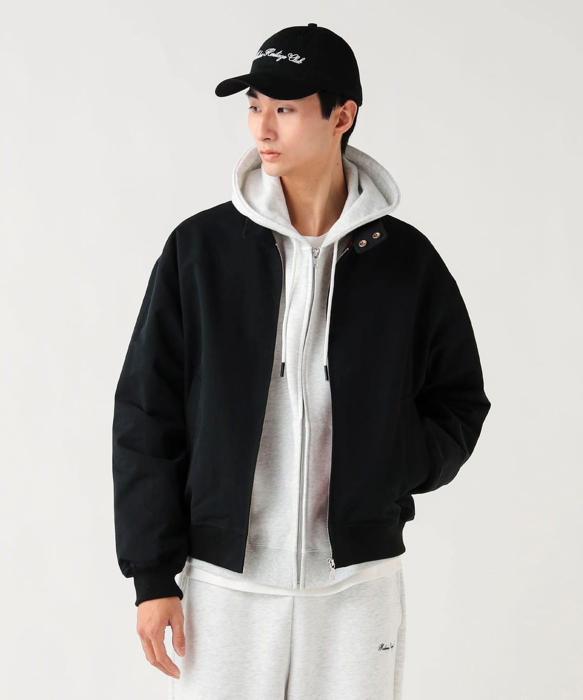 BEAMS HEART（ビームス ハート）ナイロンコットンツイル ドッグイヤー