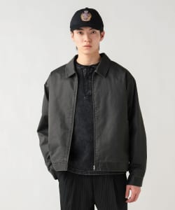 フェード ジップ ショートブルゾン