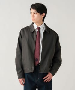 フェード ジップ ショートブルゾン