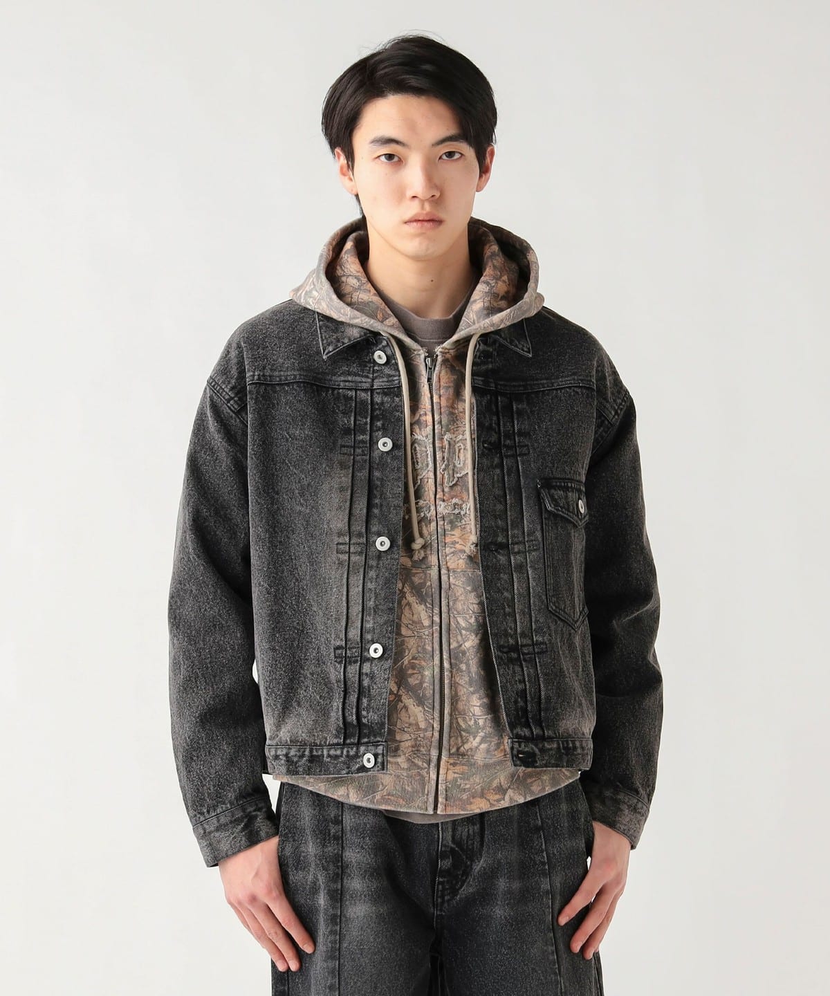 BEAMS HEART（ビームス ハート）ブラスト デニム ジャケット（ブルゾン