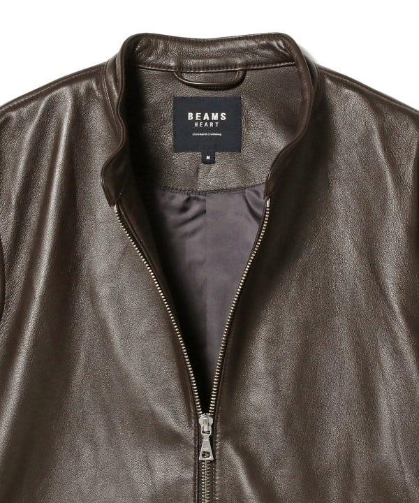 BEAMS HEART BEAMS HEART Real leather single rider (BEAMS HEART