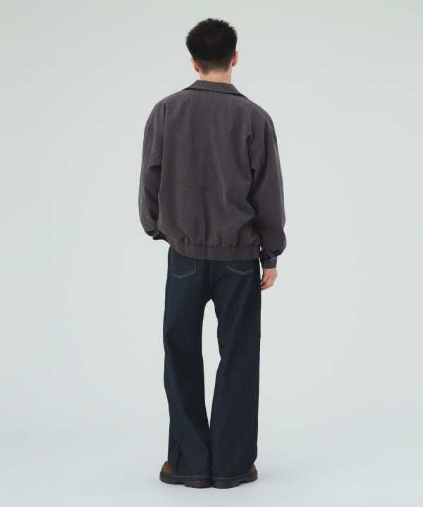 メランジ ジップアップ ブルゾン [H:183cm C:80 W:68 H:89.5 Size:L]