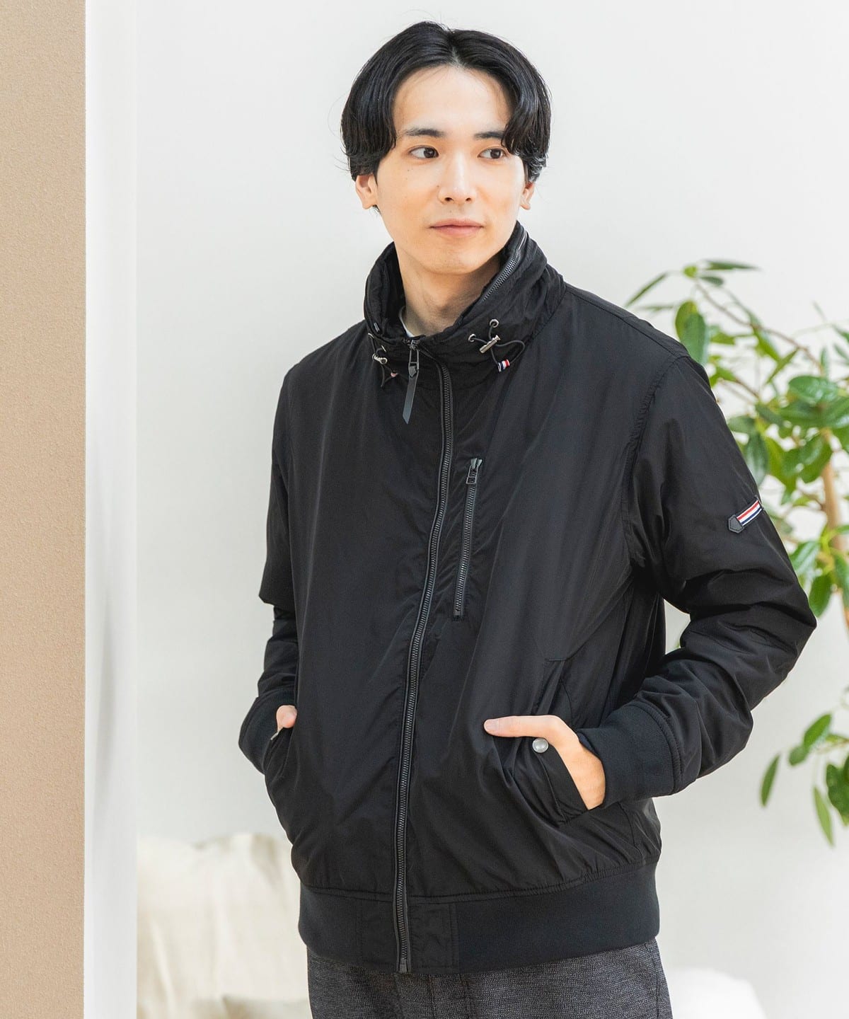【極美品】BEAMS メンズ　MA-1 BLACK M 極美品】BEAMS メンズ MA-1 BLACK M