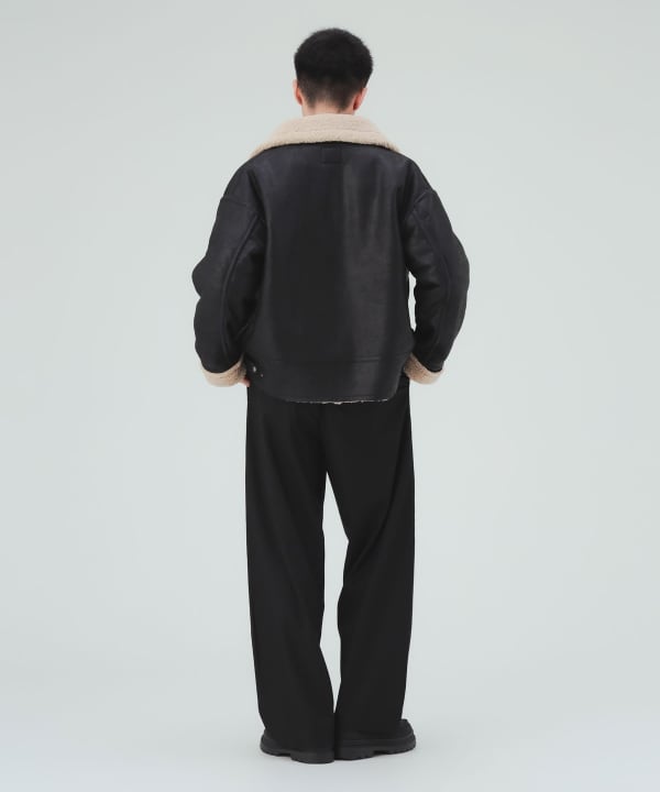 フェイクムートン B3 ブルゾン [H:183cm C:80 W:68 H:89.5 Size:L]