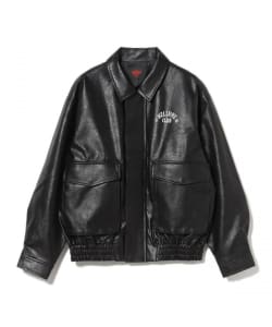 【COLLABORATION】STRANGER THINGS / Hellfire Club Faux Leather Jacket