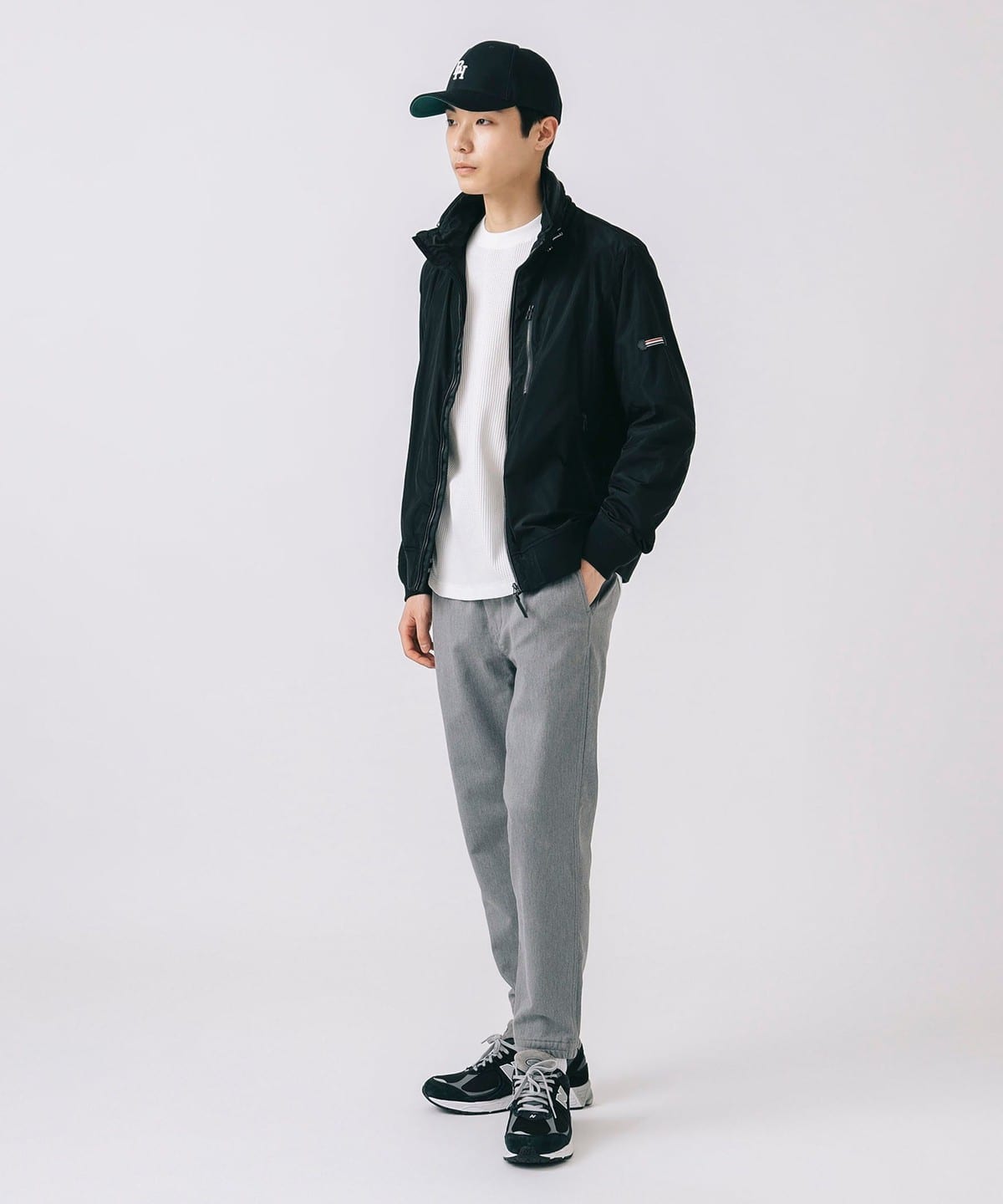 BEAMS HEART BEAMS HEART Neck MA-1 (Blouson Military Jacket