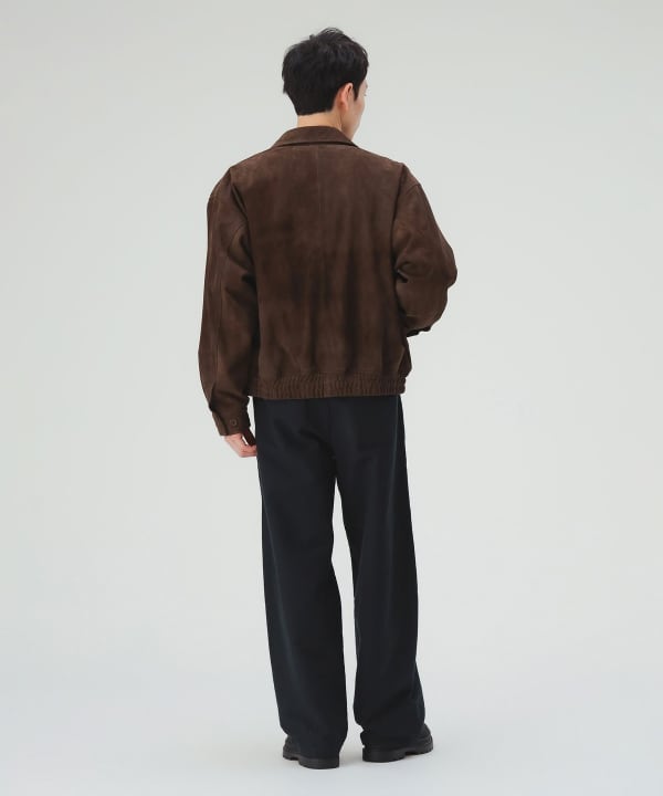 ゴートスエード シングル ブルゾン [H:183cm C:91 W:70 H:92 Size:L]