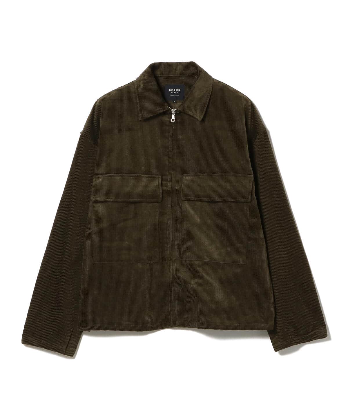 [Outlet] BEAMS HEART / Corduroy Big Blouson