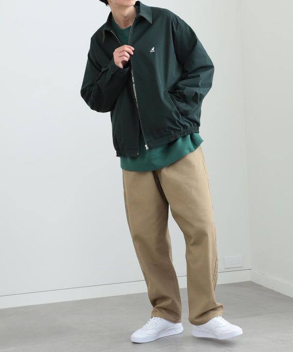 BEAMS HEART（ビームス ハート）【アウトレット】KANGOL × BEAMS HEART / ジップアップ ビッグ ブルゾン（ブルゾン  ブルゾン）通販｜BEAMS