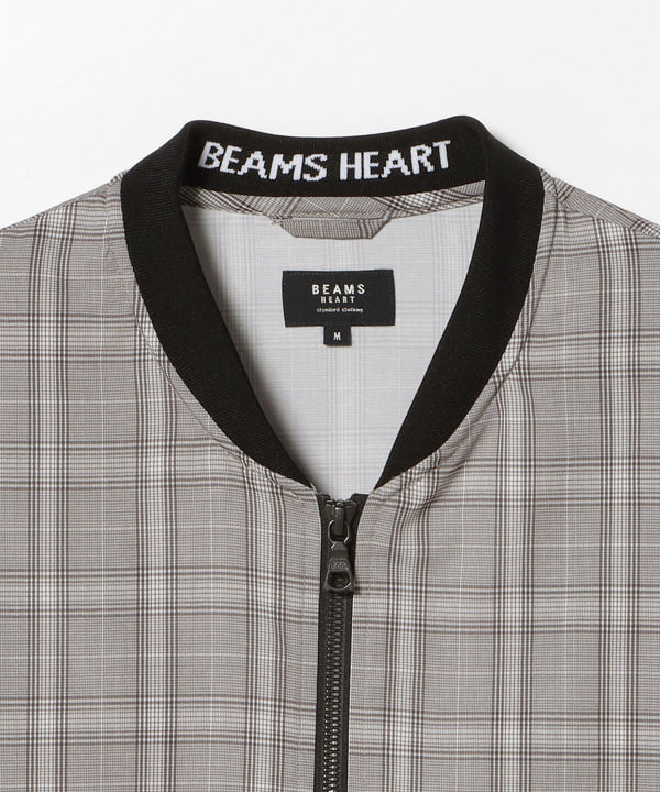 BEAMS HEART（ビームス ハート）BEAMS HEART / ポリエステルトロ MA-1 