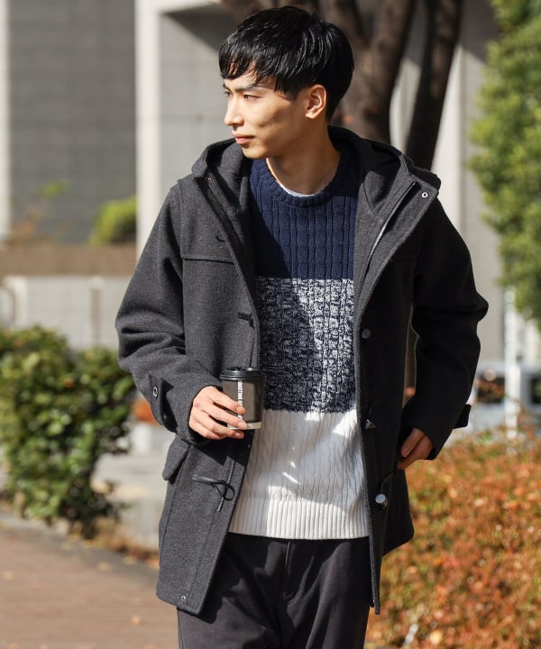 BEAMS HEART ダッフルコート-