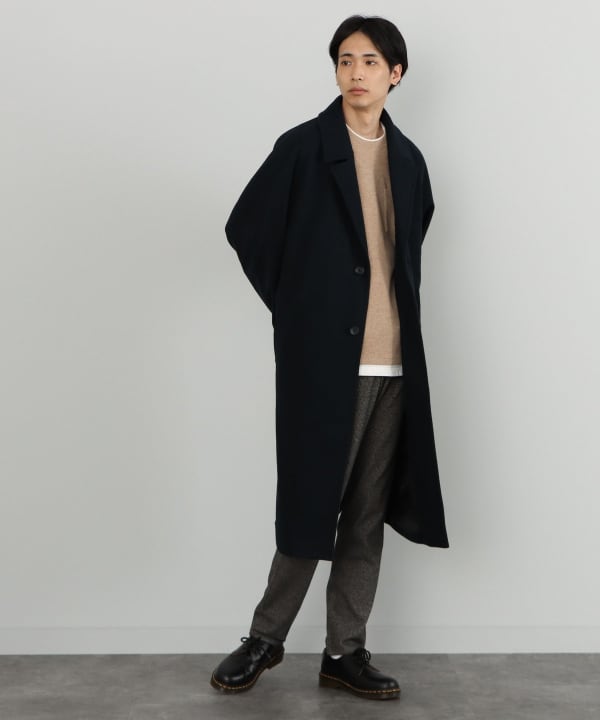 BEAMS HEART撥水ナイロンビッグシルエットコート【L】Comoli | www 