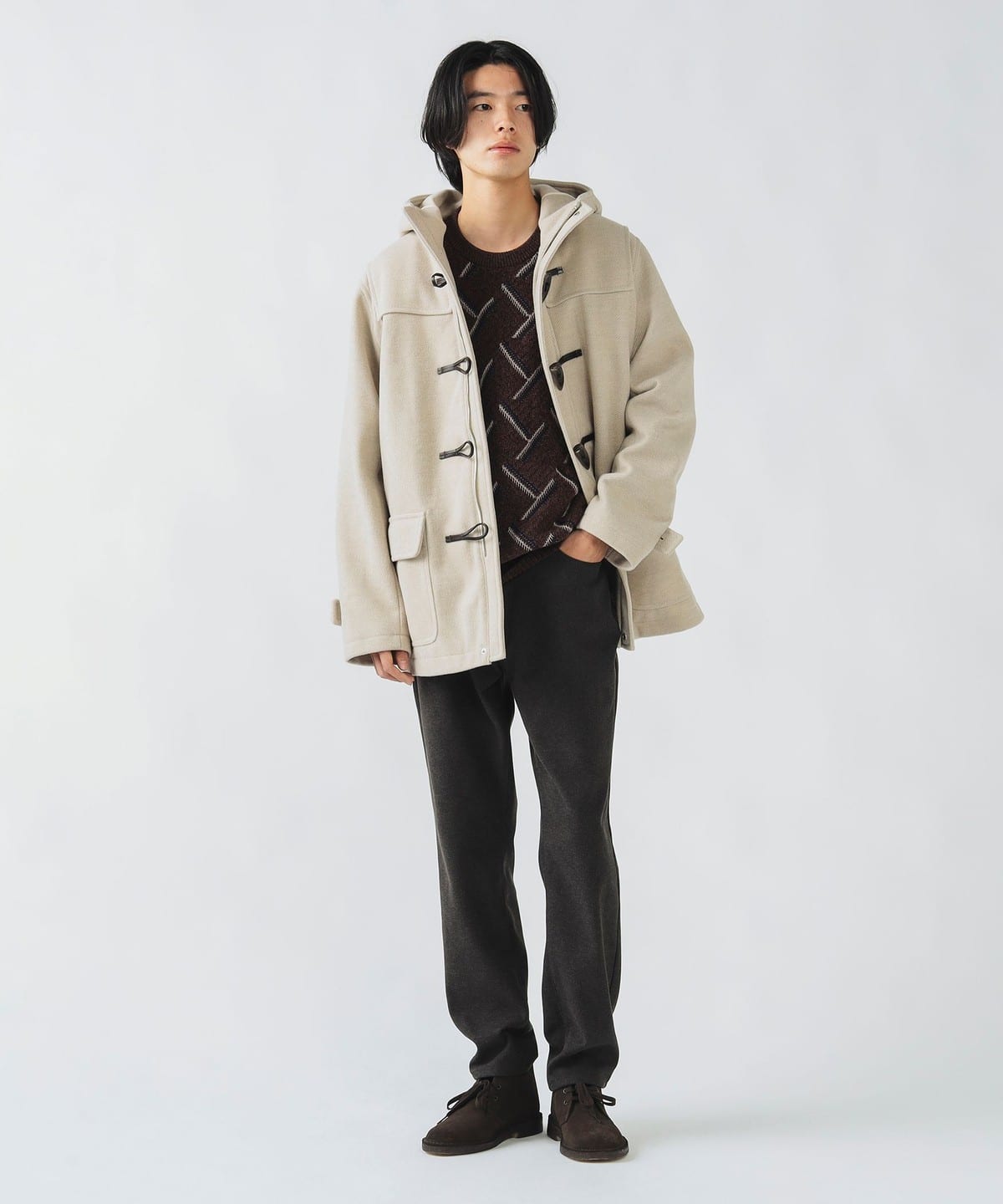 Traditional Weatherwear × BEAMS　ダッフルコート BEAMS HEART（ビームス ハート）ジップ ダッフル コート（コート