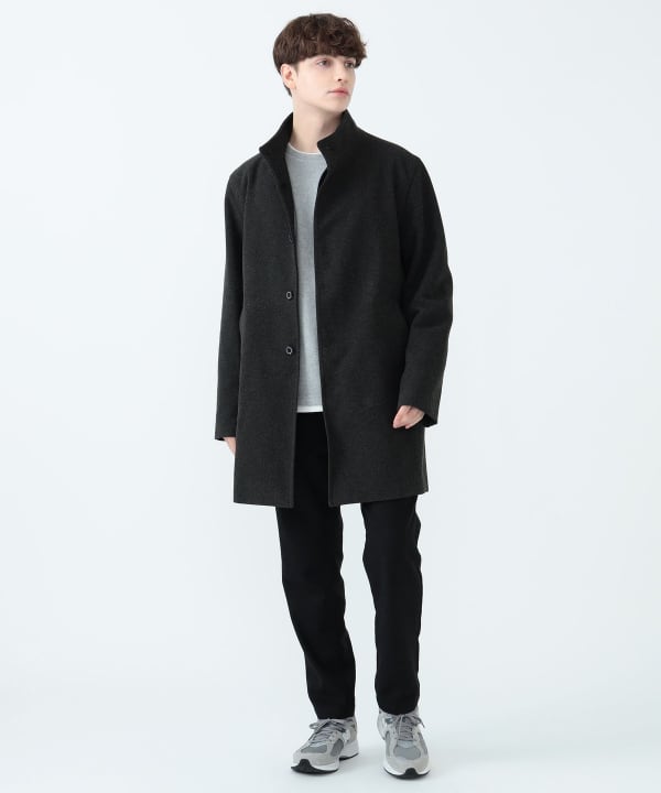 LAPIS LUCE ビームス ツイード 総柄 ウールコート 日本製 X3129 m87765841700_1.jpg?1699951168
