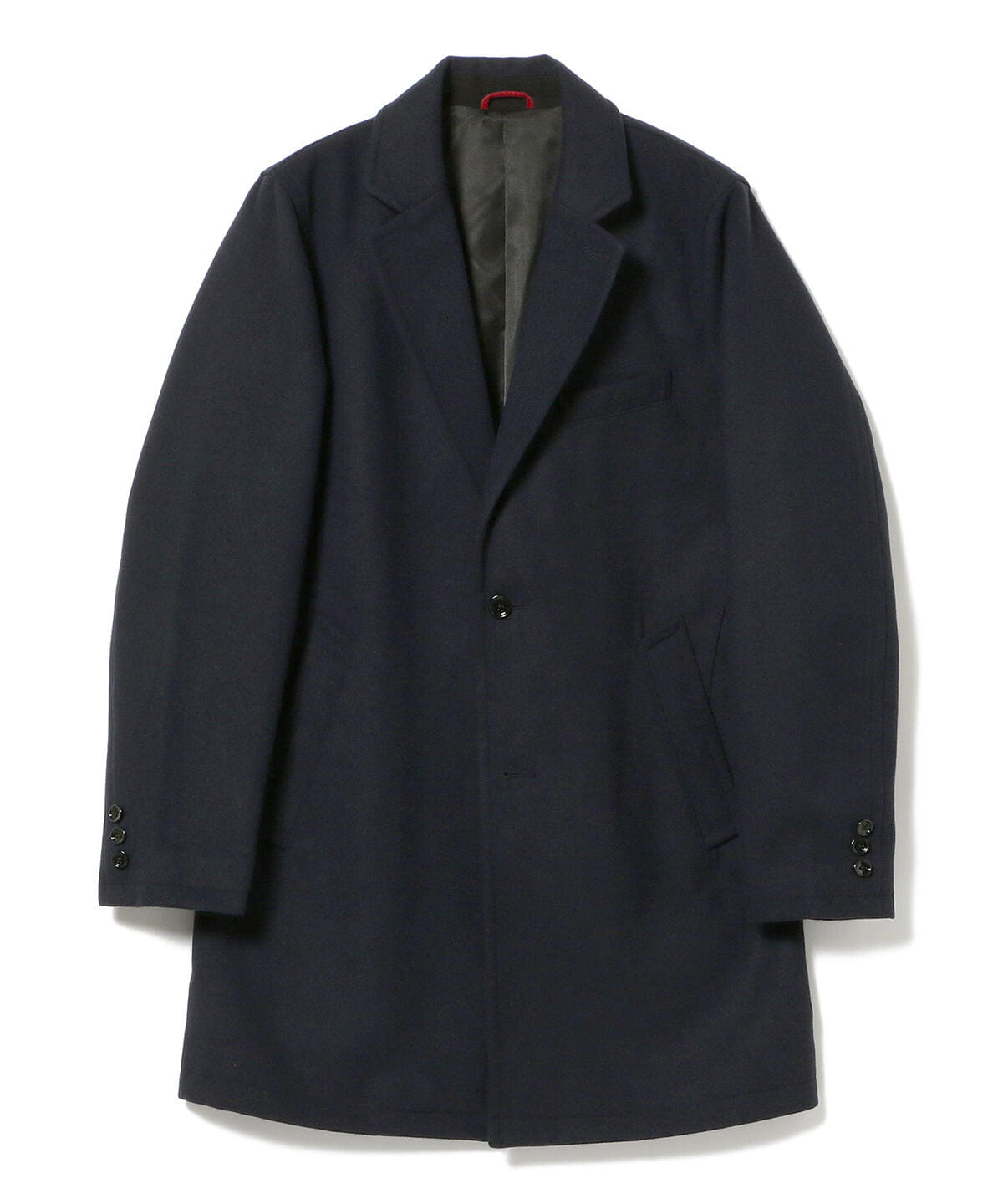 [Outlet] BEAMS HEART / Melton Chester coat